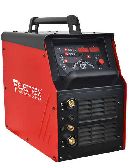 Electrex TP 324 AC/DC compleet met trolley S4 LCW en laskabels 300A