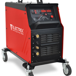 Electrex tig lasmachine TP324 DC 400v watergekoeld incl. trolley, toorts, massa, elektrode tang en reduceer
