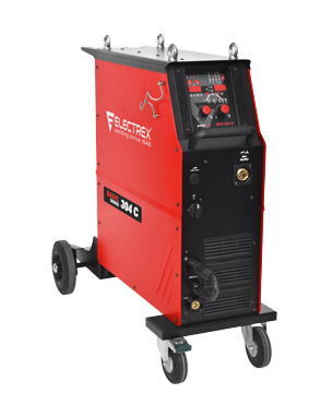 Electrex 304C Basic compacte watergekoelde Mig-machine. Incl. waterkoeler en trolly