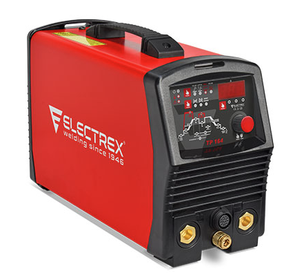 Electrex TP164 TIG-machine. Incl. pulsfunctie, massakabel, laskabel en koffer