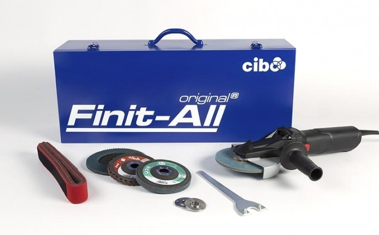 Cibo Finit-All 150mm 1000W 2000-7600rpm Machine incl. koffer met basis set