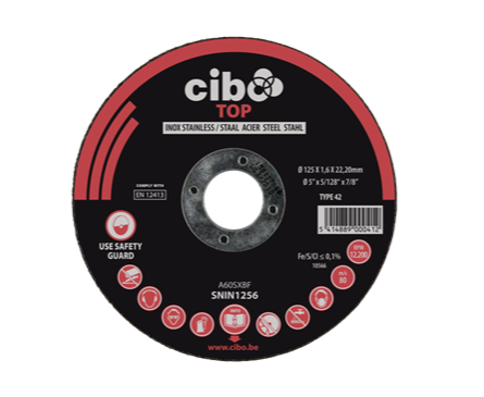 Cibo Snijschijf Ø125 cibo